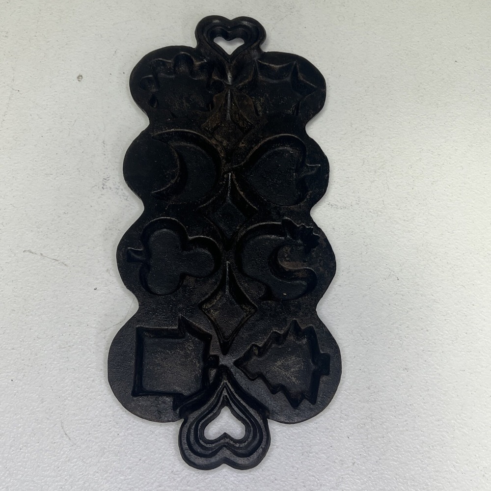 Vintage Valle Forge Cast Iron Baking Mold Various Shapes Cookie Candy Muffin